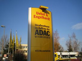 Uebel & Engelhardt GmbH in Hannover, ADAC Schild