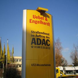 Uebel & Engelhardt GmbH in Hannover, ADAC Schild